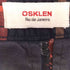 オスクレン OSKLEN チェック柄 テーパードパンツ メンズ S