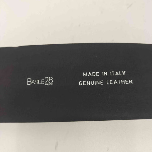 バジーレヴェントット BASILE28 イタリア製 スクエアバックルベルト メンズ