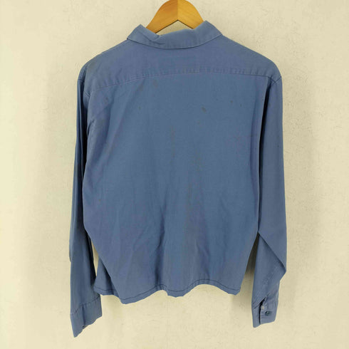 レッドキャップ RED KAP 長袖 ワッペン コットン ワークシャツ メンズ L