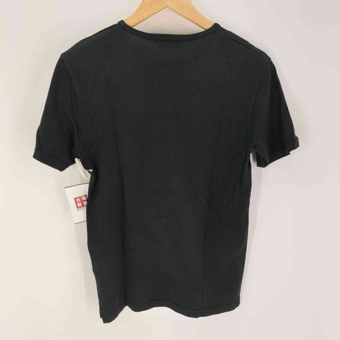 バーバリーブラックレーベル BURBERRY BLACK LABEL ヘンリーネック 半袖Tシャツ メンズ JPN:2