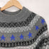 バーニーズニューヨーク BARNEYS NEWYORK スター ノルディック柄 ニット セーター メンズ JPN:S