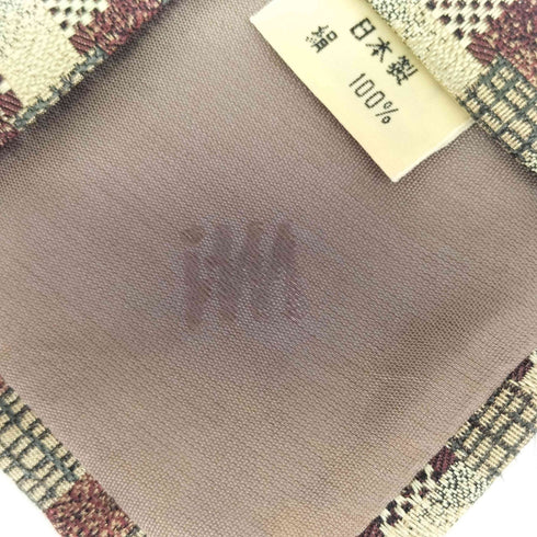ミヤケデザインスタジオ im MIYAKE DESIGN STUDIO 総柄 シルク ネクタイ メンズ