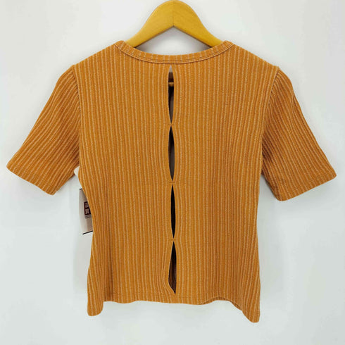 ルシェルブルー LE CIEL BLEU Slit Rib Top スリットリブトップ レディース 36