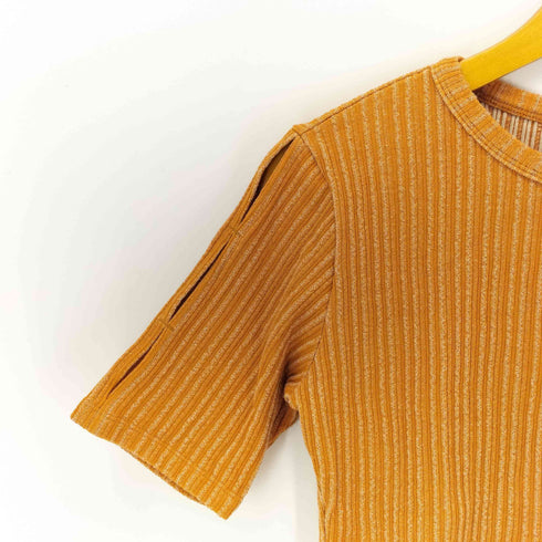ルシェルブルー LE CIEL BLEU Slit Rib Top スリットリブトップ レディース 36