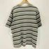 ビラボン BILLABONG 90s マルチボーダー クルーネック 半袖Tシャツ メンズ M