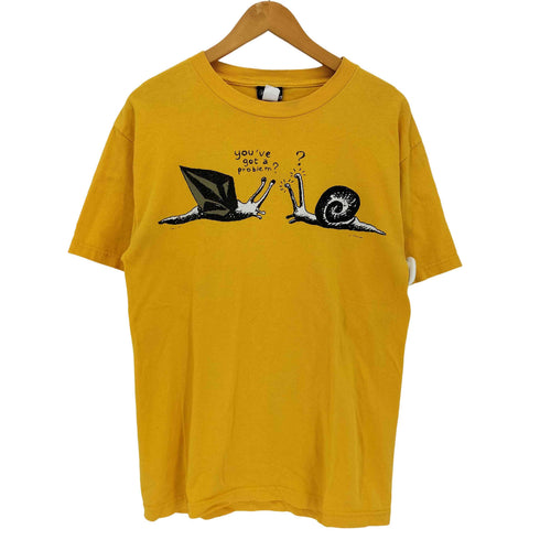 ヴォルコム VOLCOM 90s プリントクルーネック 半袖Tシャツ メンズ M