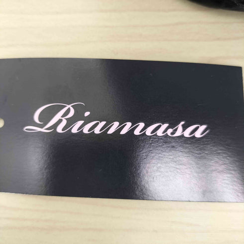 RIAMASA クロコ型押し レザー トートバック レディース
