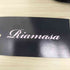 RIAMASA クロコ型押し レザー トートバック レディース