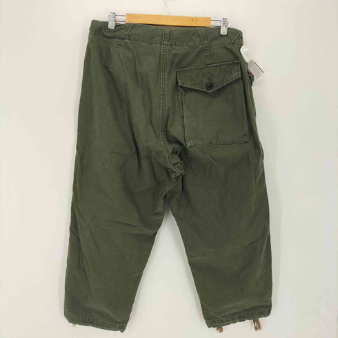 QUILP MODE et ARTISANS TWO-FOUNDATION クイルプ コットンオーバートラウザーパンツ メンズ ONE SIZE