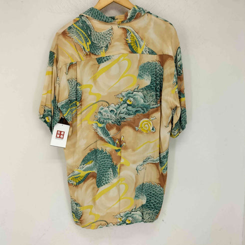 サンサーフ SUN SURF WATUMULL'S DRAGON THUNDER スペシャルエディション ドラゴンサンダー アロハシャツ メンズ import:L