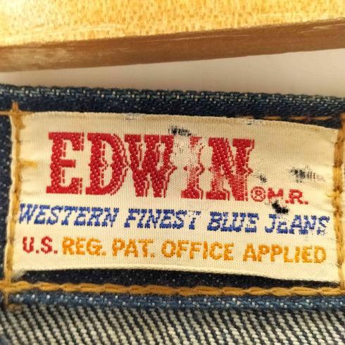 エドウィン EDWIN 60~70s WESTERN FINEST BLUE JEANS ウエスタン ファイネスト ブルージーンズ フレア レディース