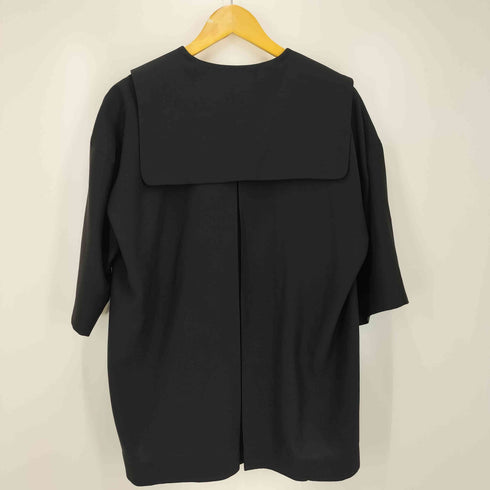 エンフォルド ENFOLD 23SS ASYMMEETRY SAILOR-COLLAR JACKET 23SS アシンメトリー セーラーカラー ジャケット レディース JPN:36