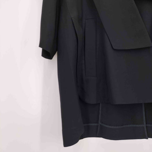 エンフォルド ENFOLD 23SS ASYMMEETRY SAILOR-COLLAR JACKET 23SS アシンメトリー セーラーカラー ジャケット レディース JPN:36