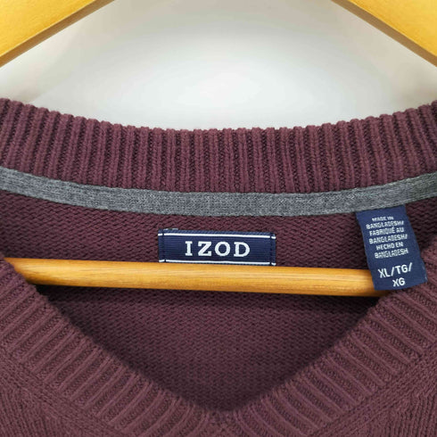 アイゾッド IZOD Vネック ニット セーター メンズ import:XL
