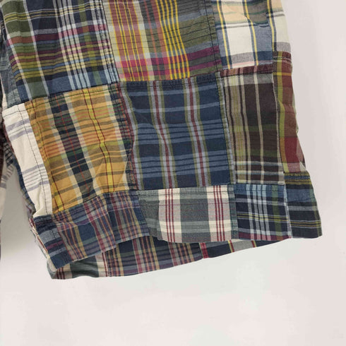 ポロバイラルフローレン Polo by RALPH LAUREN パッチワーク マドラスチェックショーツ メンズ 32