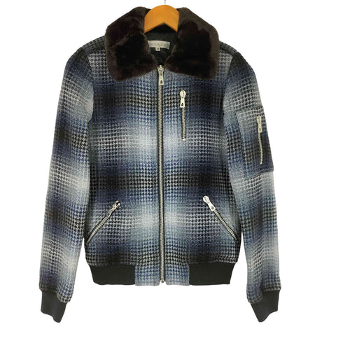 ポールアンドジョー PAUL&JOE 襟フェイクファー ジャケット レディース JPN:36