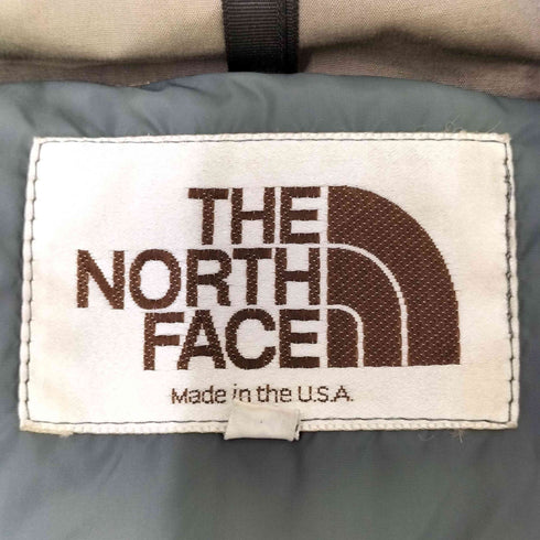 ザノースフェイス THE NORTH FACE 80S USA製 茶タグ ダブルジップ 中綿 ジャケット メンズ import:M