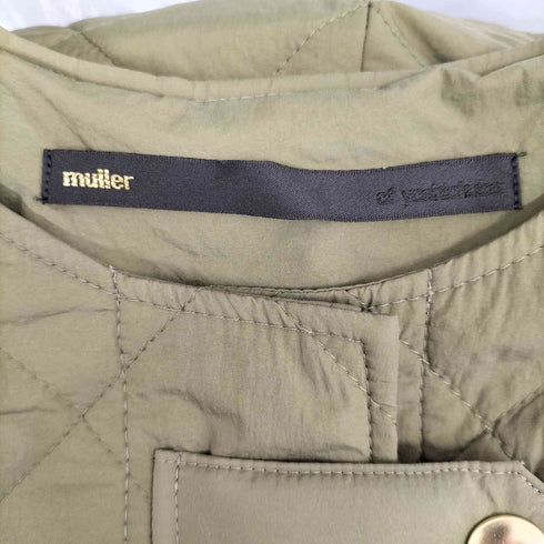 ミュラーオブヨシオクボ muller of yoshiokubo ボアキルティングコート レディース JPN:36