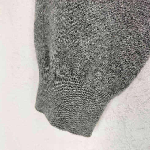 バーバリーロンドン BURBERRY LONDON CASHMERE 100% カシミヤ ホース刺繍 ジップアップパーカー レディース JPN:1