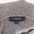 バーバリーロンドン BURBERRY LONDON CASHMERE 100% カシミヤ ホース刺繍 ジップアップパーカー レディース JPN:1