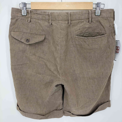 インコテックス INCOTEX SLIM FIT PATTERN 30 リネン ショート パンツ メンズ 48