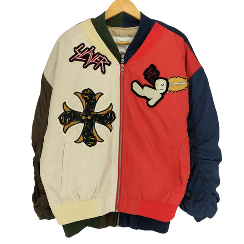 S/omething MY FASHION ワッペン 再構築 MA-1 メンズ JPN:1
