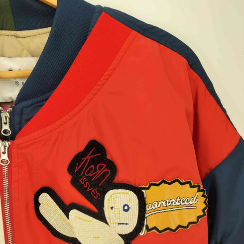 S/omething MY FASHION ワッペン 再構築 MA-1 メンズ JPN:1
