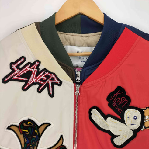 S/omething MY FASHION ワッペン 再構築 MA-1 メンズ JPN:1