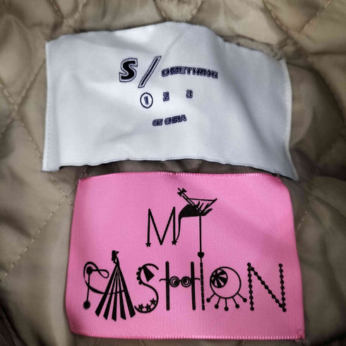 S/omething MY FASHION ワッペン 再構築 MA-1 メンズ JPN:1