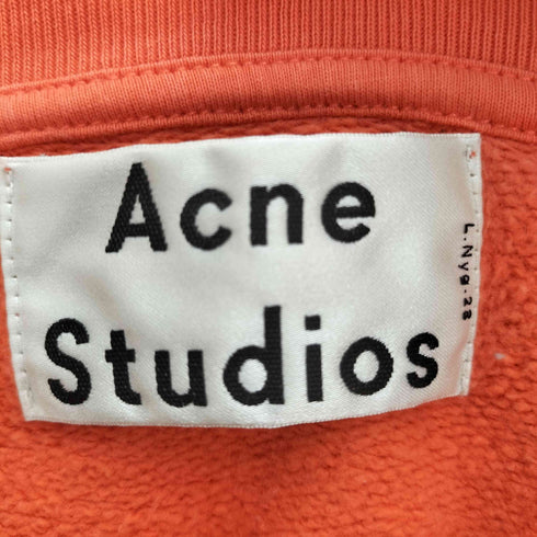 アクネストゥディオズ ACNE STUDIOS サイドジップ ショート クルーネックスウェット レディース import:S
