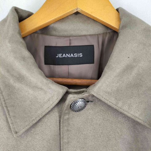 ジーナシス JEANASIS ステッチスエードジャケット レディース FREE
