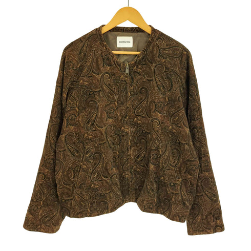 モンキータイム MONKEY TIME 20AW PAISLEY CORD PRINT ZIP BLOUSON/ブルゾン メンズ JPN:M