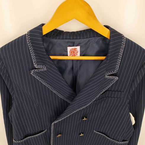 the innerpeace tailored jacket ストライプ テーラード ジャケット レディース import:M
