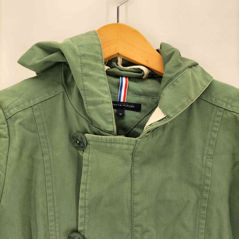 トミーヒルフィガー TOMMY HILFIGER ライナー付き ジップアップ フーデッドコート レディース M