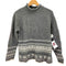 ケンゾー KENZO KENZO CLUB ノルディック柄 ハイネックニット レディース 38