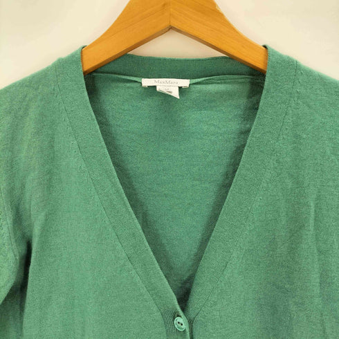 マックスマーラ MAX MARA カシミヤシルク ニットカーディガン レディース M