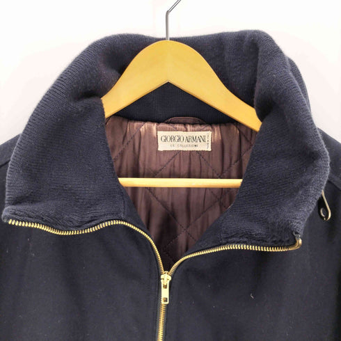 ジョルジオアルマーニ Giorgio Armani OLD オーバーサイズ 裏地キルティング ジップアップブルゾン メンズ