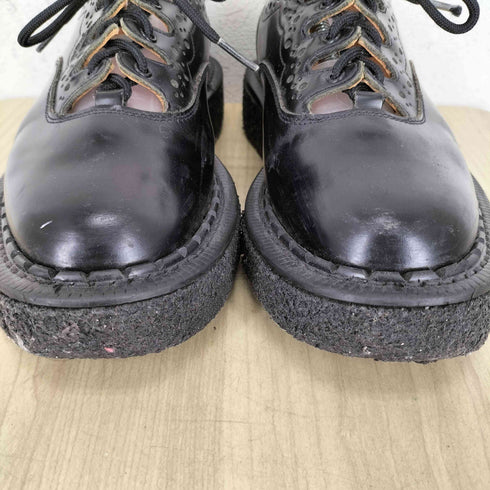 ジョージコックス GEORGE COX MADE IN ENGLAND ブローグ ラバーソールシューズ レディース 3 1/2 22.cm
