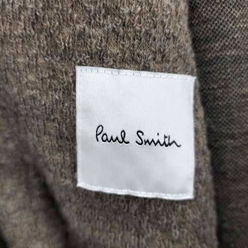 ポールスミス Paul Smith ナイロン混 ウール ブークレニット 3Bテーラードジャケット メンズ S