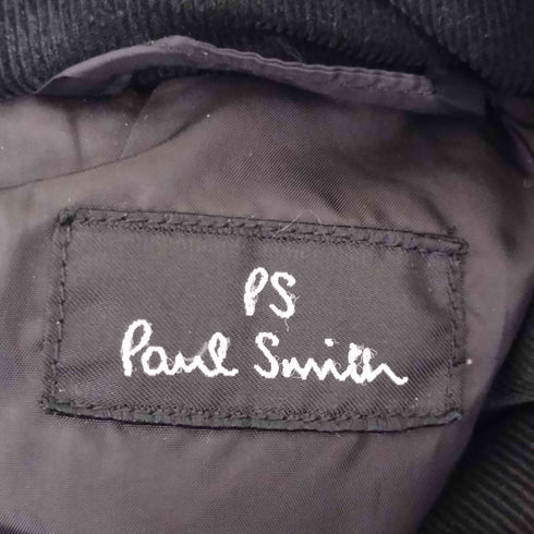 ピーエスポールスミス PS Paul Smith ダブルジップ フーデッド ダウンジャケット メンズ S