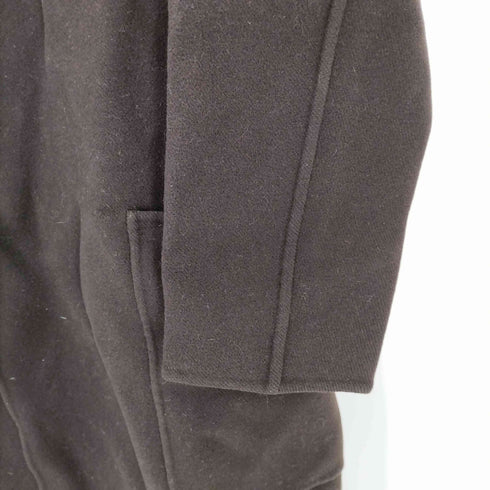 ユナイテッドアローズ UNITED ARROWS ダブルフェイス ノーカラーコート レディース 38