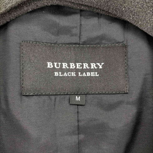 バーバリーブラックレーベル BURBERRY BLACK LABEL ギャバジン スーツベスト ジレ メンズ import:M