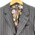 ポールスミス Paul Smith 裏地花柄 ストライプ 2Bテーラードジャケット メンズ S
