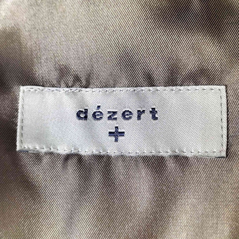 デザート dezert ウール ツイード ピーコート メンズ JPN:M