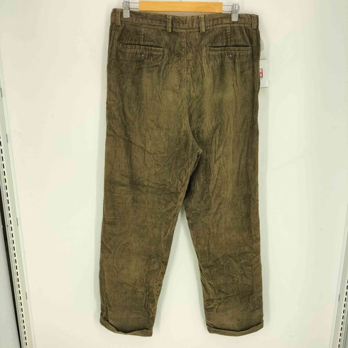 ギャップ Gap 90S RELAXED FIT ジップフライ 2タック 太畝 コーデュロイ パンツ メンズ