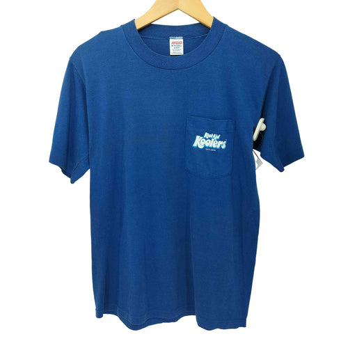 ジャージーズ JERZEES 80s USA製 袖シングル Kool-Aid Koolers プリント 半袖 ポケットTシャツ メンズ import:M