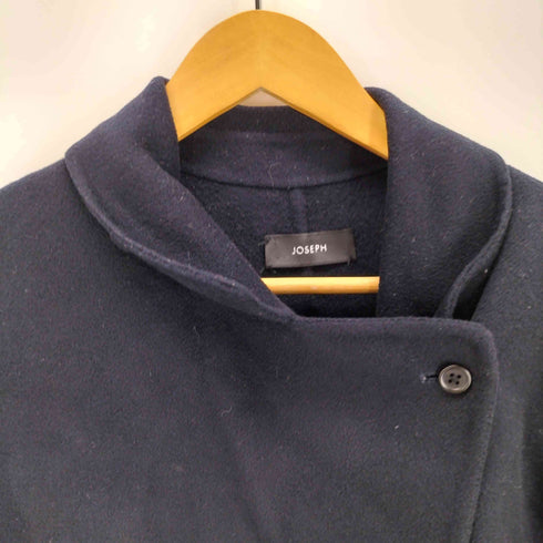 ジョゼフ JOSEPH カシミヤ混 オーバーサイズ ダブルコート レディース 36
