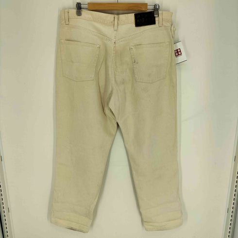 ダブルアールエルラルフローレン RRL RALPH LAUREN USA製 ジップフライ ストレート デニム メンズ 38×30