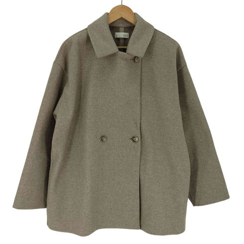 ザラ ZARA ソフトダブルブレストコート レディース import:L
