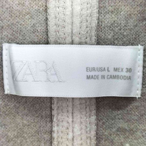 ザラ ZARA ソフトダブルブレストコート レディース import:L